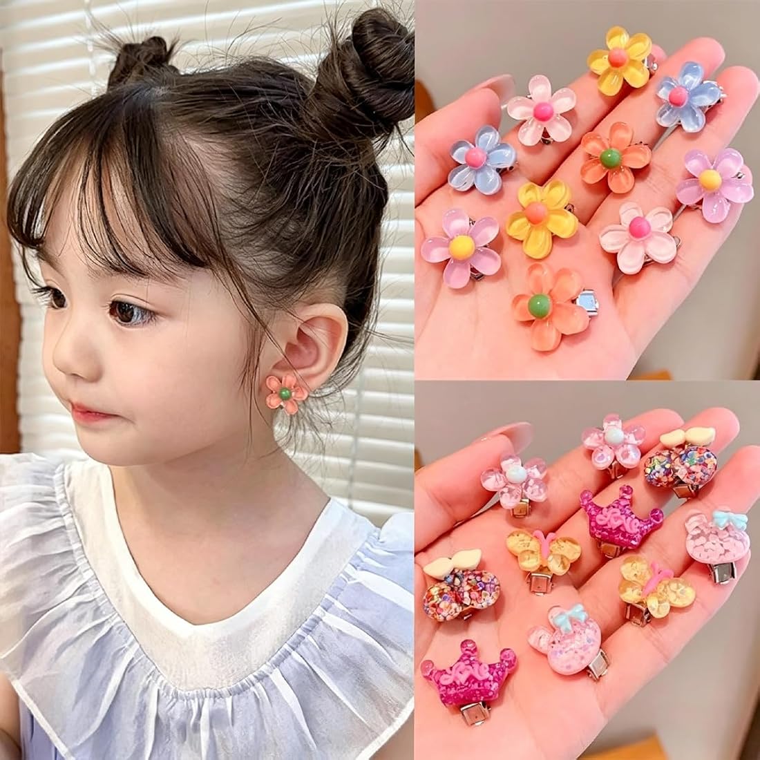 17622 گوشواره دخترانه تصویر 6